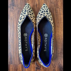 Rothy’s Leopard Print Flats